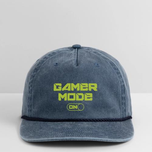 Gamer Mode: Activated! - Vintage Washed Rope Cap
