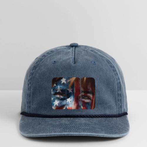 USA: Stars in Their Eyes - Vintage Washed Rope Cap