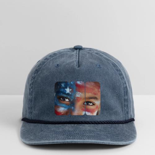 USA: Eyes of the Flag - Vintage Washed Rope Cap