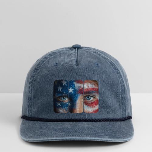 USA: Stars in Her Eyes - Vintage Washed Rope Cap