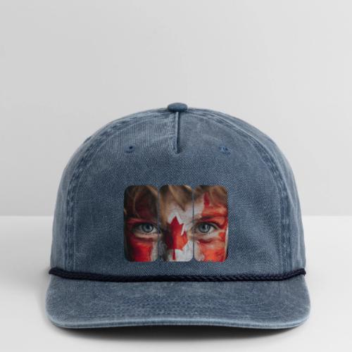 Canada: Maple Leaf Gaze - Vintage Washed Rope Cap