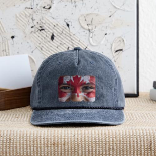 Proudly Canadian - Vintage Washed Rope Cap
