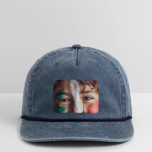 Mexico: Three Stripes of Pride - Vintage Washed Rope Cap