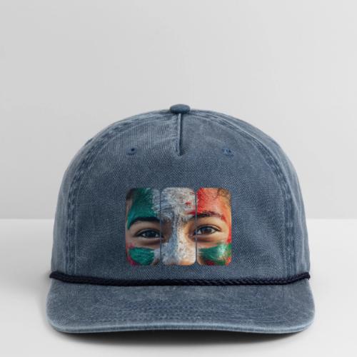 Colors of México - Vintage Washed Rope Cap