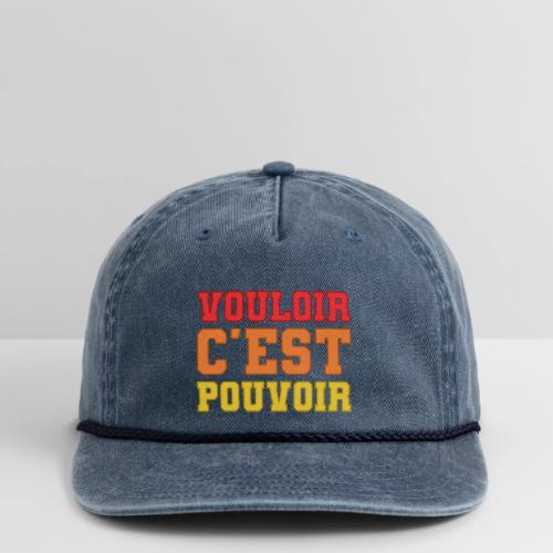 Where there's a will there's a way - Vintage Washed Rope Cap