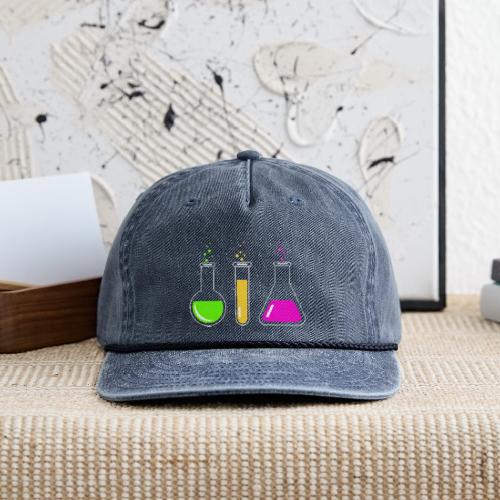 Colorful Chemistry - Vintage Washed Rope Cap