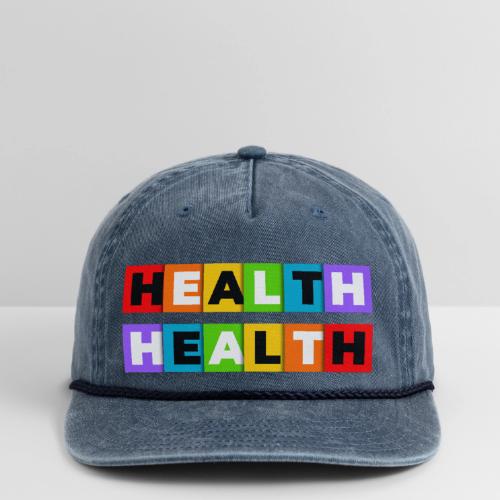 Health in Color - Vintage Washed Rope Cap