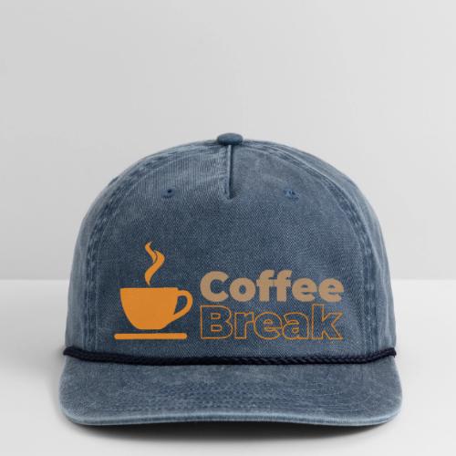 Coffee break - Vintage Washed Rope Cap