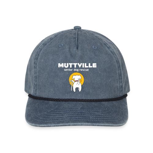 Muttville - Vintage Washed Rope Cap