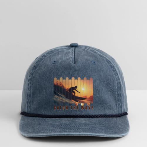 Surfing: Catch the Wave - Vintage Washed Rope Cap
