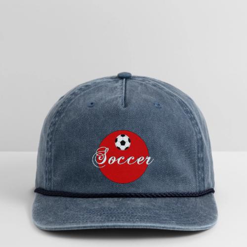 Soccer: Goal Circle - Vintage Washed Rope Cap