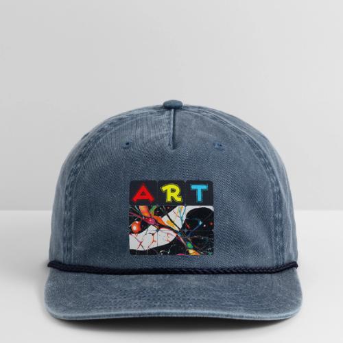 Art in Motion: Color Unleashed - Vintage Washed Rope Cap