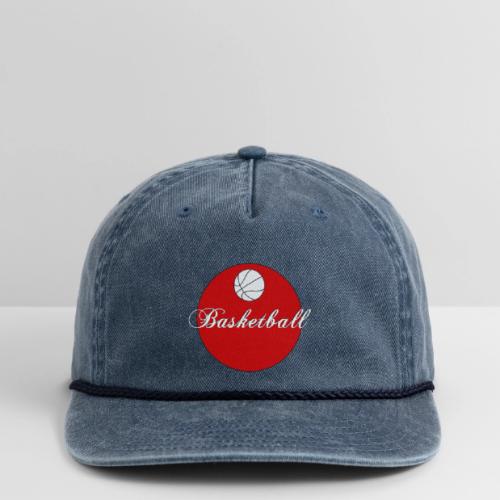 Basketball: Bold Hoops - Vintage Washed Rope Cap