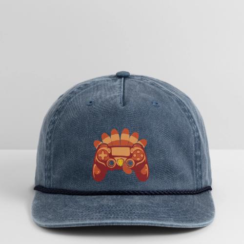 Gamer Turkey Thanksgiving - Vintage Washed Rope Cap