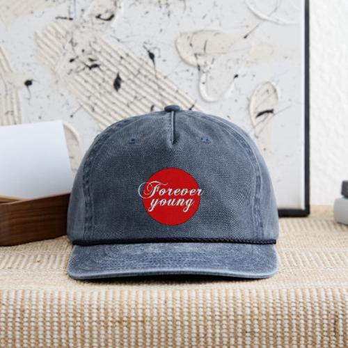 Forever Young, timeless Youth - Vintage Washed Rope Cap