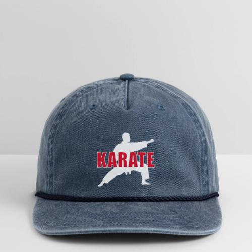 Karate Focus - Vintage Washed Rope Cap