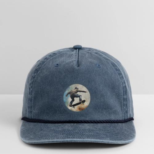 Skateboarding Energy - Vintage Washed Rope Cap