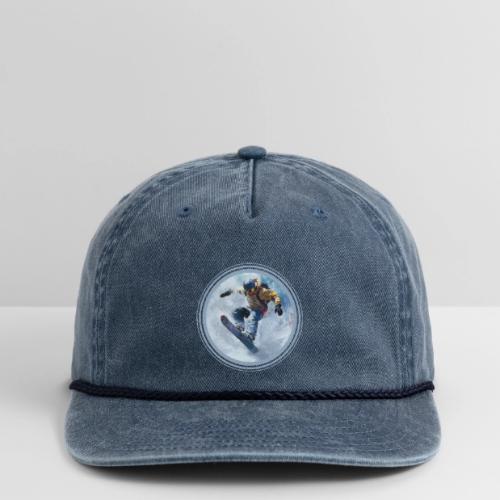 Snowboarding Life - Vintage Washed Rope Cap
