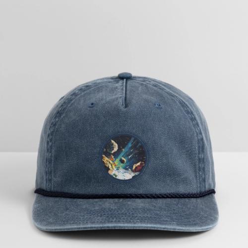 Celestial Collision - Vintage Washed Rope Cap