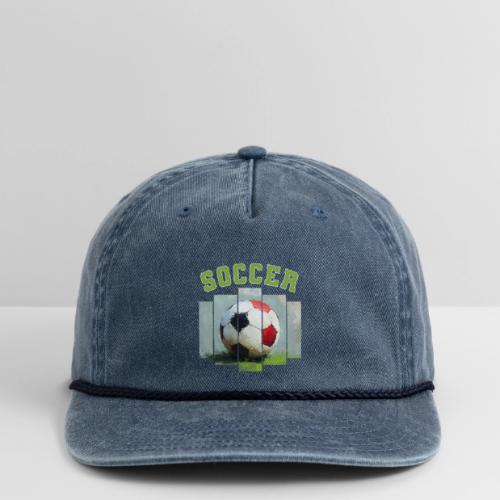 Soccer Core - Vintage Washed Rope Cap