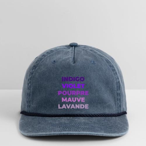 Shades of purple - Vintage Washed Rope Cap