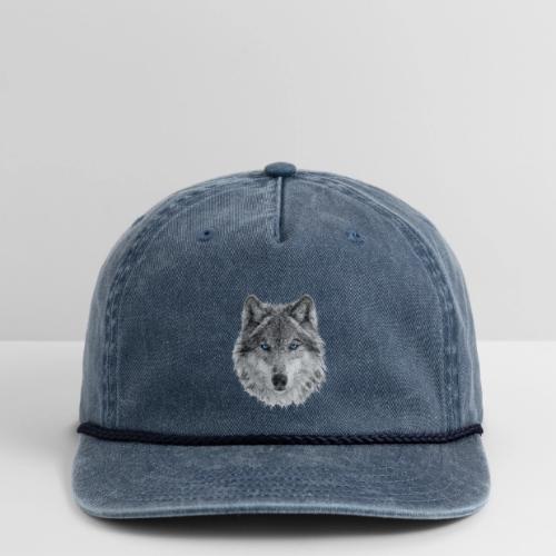 Frost-Eyed Alpha - Vintage Washed Rope Cap