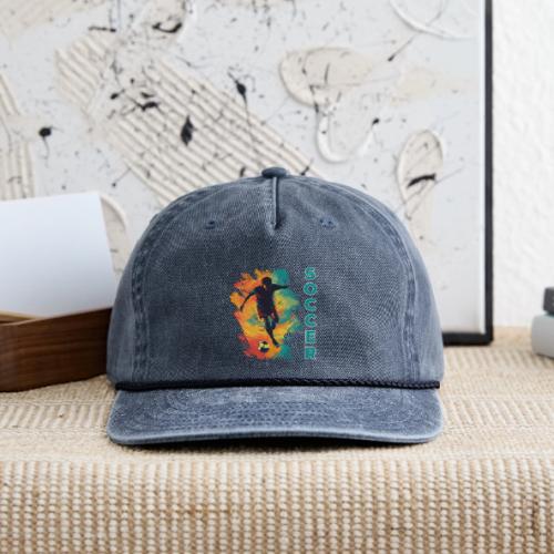 Soccer Hero Mode - Vintage Washed Rope Cap