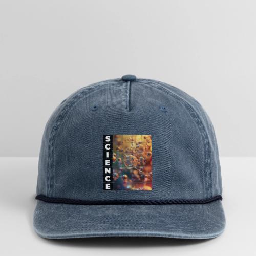 Nodes of Science - Vintage Washed Rope Cap