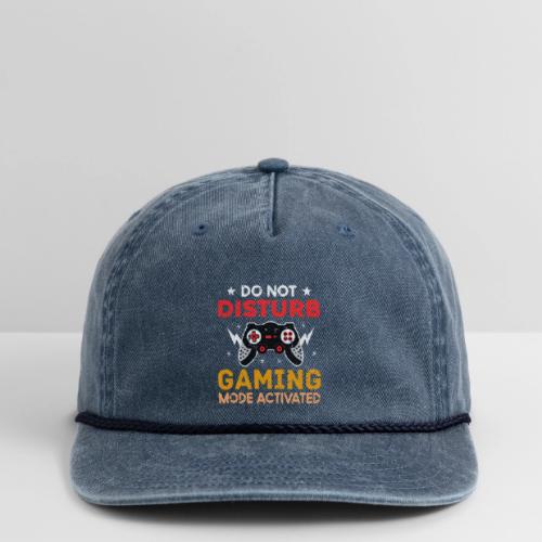 Do Not Disturb: Gaming Mode Activated - Vintage Washed Rope Cap