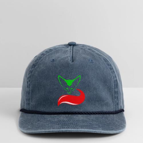 The Fennec, the Desert Fox of Algeria - Vintage Washed Rope Cap