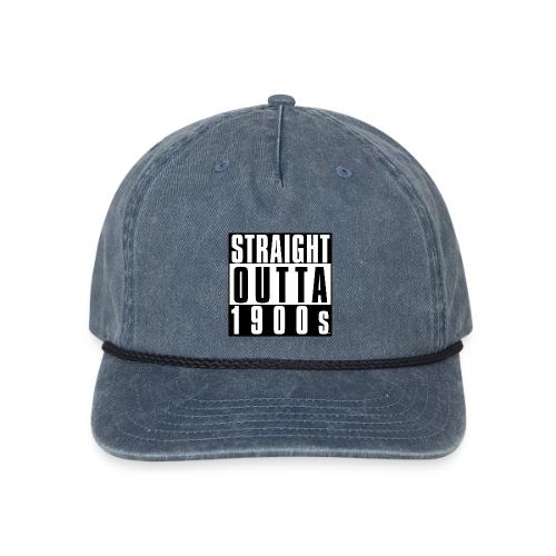 STRAIGHT OUTTA 1900S - Vintage Washed Rope Cap