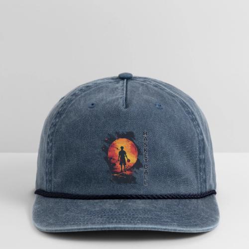 Basketball Blaze - Vintage Washed Rope Cap