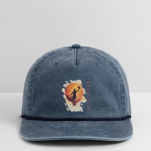 Basketball Stride - Vintage Washed Rope Cap