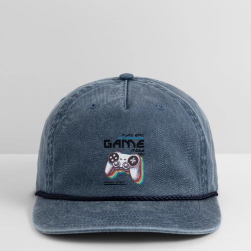 Epic Gamer Mode - Vintage Washed Rope Cap