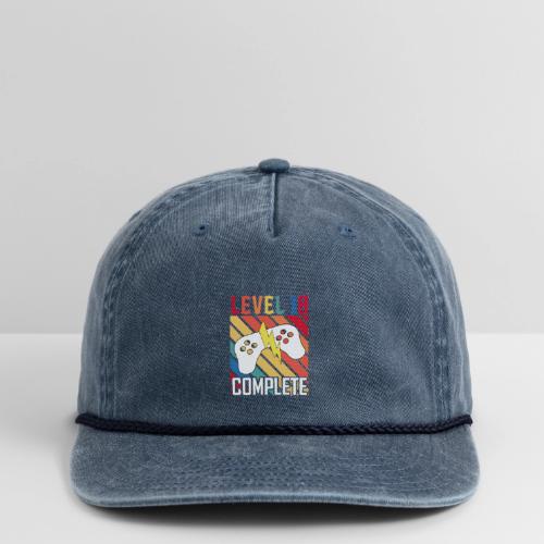 Level 18 Complete! - Vintage Washed Rope Cap