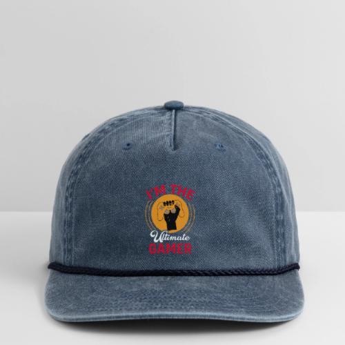 I'm The Ultimate Gamer - Vintage Washed Rope Cap