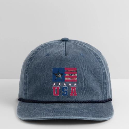 Stars and Vision USA - Vintage Washed Rope Cap