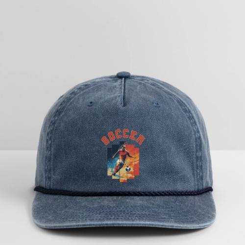 Soccer Spirit - Vintage Washed Rope Cap
