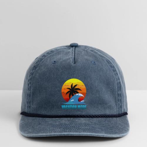 Vacation mode: Sunset Escape - Vintage Washed Rope Cap
