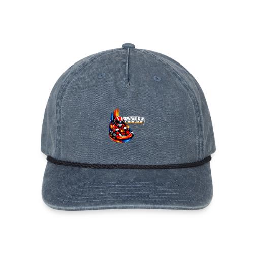 Carcadelogoracer1 - Vintage Washed Rope Cap