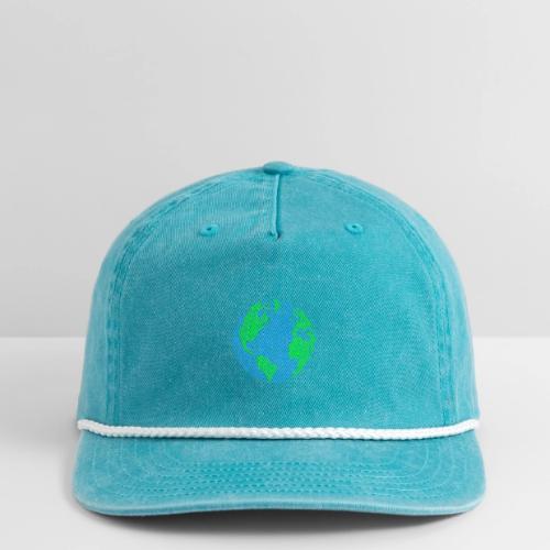 Global PEACE Sphere - Vintage Washed Rope Cap