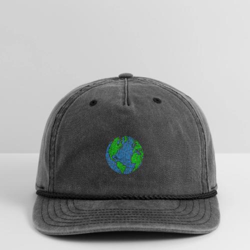Global PEACE Sphere - Vintage Washed Rope Cap