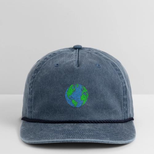 Global PEACE Sphere - Vintage Washed Rope Cap