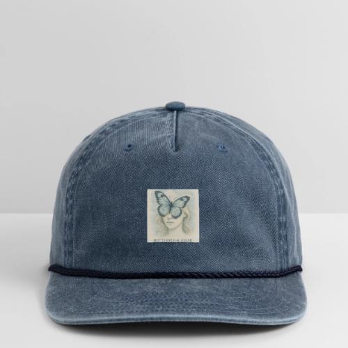 Butterfly kisses Hue - Vintage Washed Rope Cap