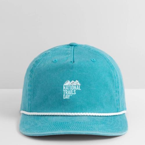 National Trails Day - Vintage Washed Rope Cap