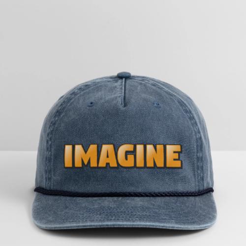 Imagine Word Art – Creative Gradient Design - Vintage Washed Rope Cap