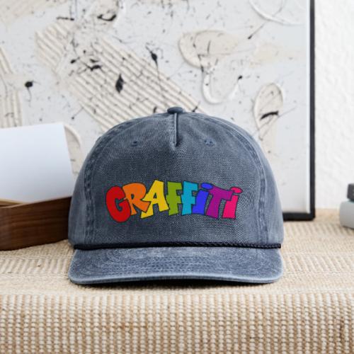 Graffiti - Vintage Washed Rope Cap