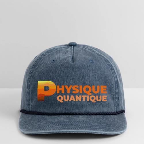 Quantum physics - Vintage Washed Rope Cap