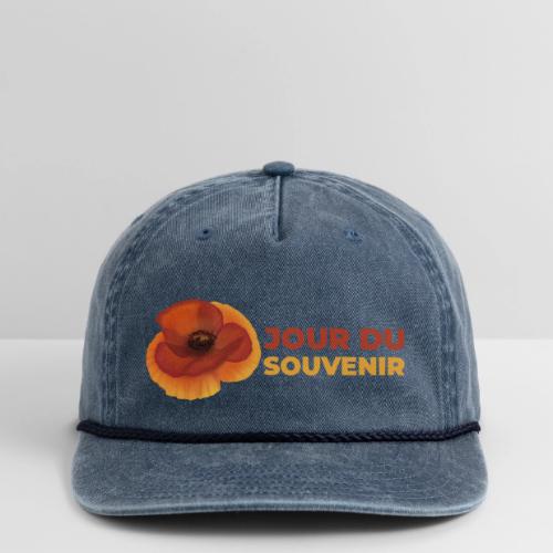Remembrance Day - Vintage Washed Rope Cap