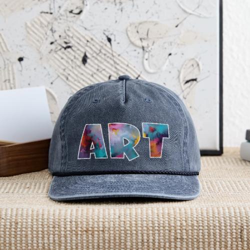 Art in Color - Vintage Washed Rope Cap